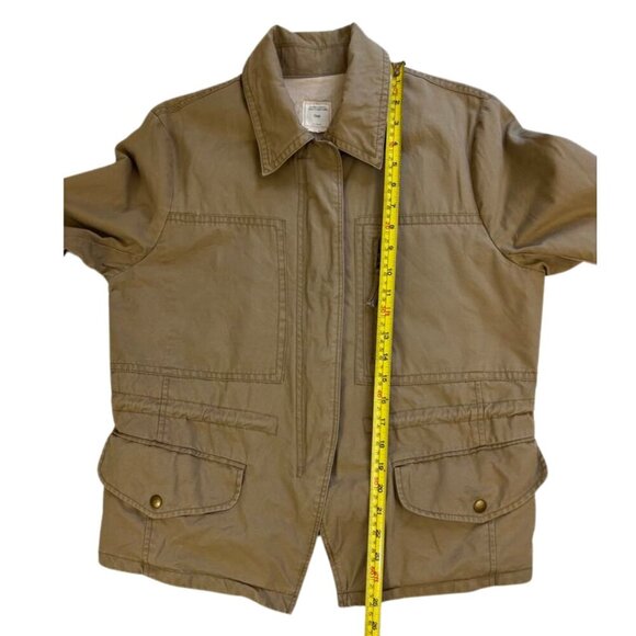 Gap Women's Large Taupe Utility Jacket - Picture 5 of 9